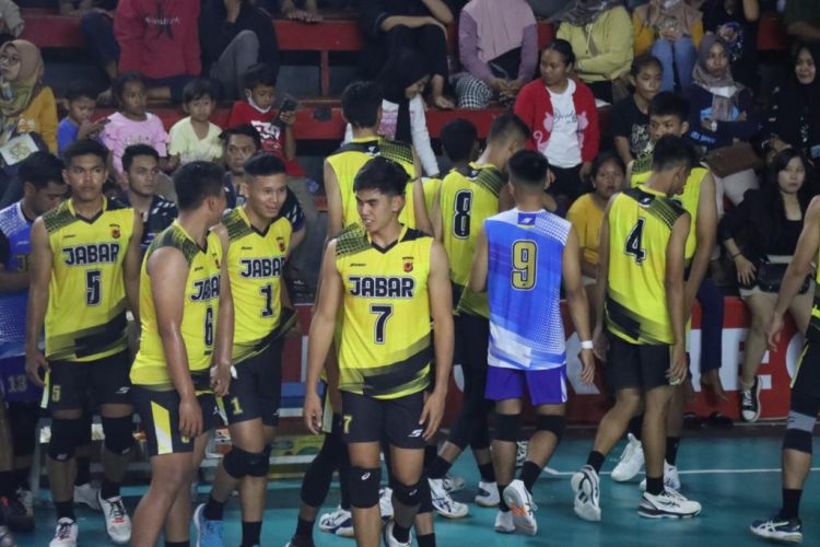 Rame !!! Pertandingan Turnamen Bola voli