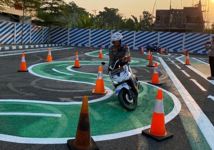 Menindaklanjuti Perintah Kapolri, Satlantas Polresta Pati Perbarui Rute Uji Praktik SIM