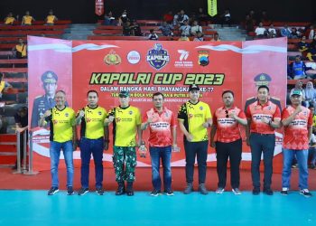 Polda Jateng Buka Kejuaraan Bola Volley Kapolri Cup