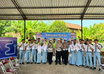 Satlantas Polres Jepara Gelar Sosialisasi Lintasan Ujian Praktik SIM C