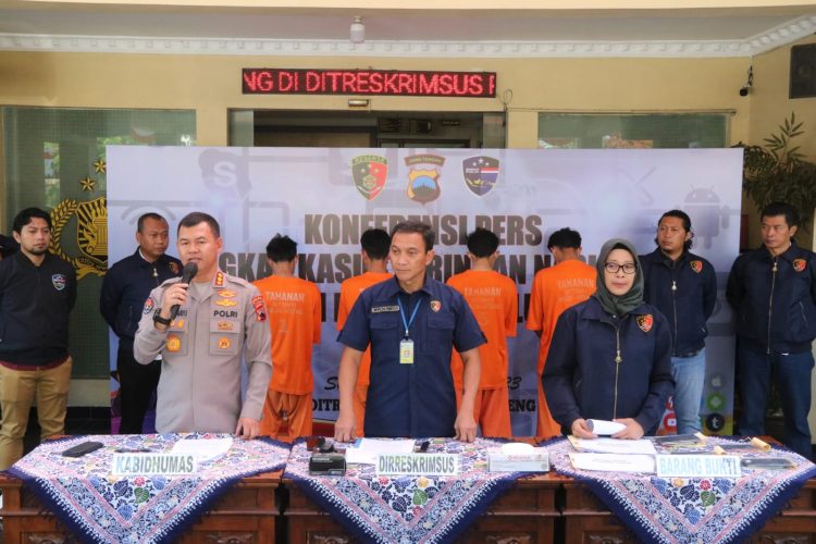 Empat Pelaku Dibekuk Polda Jateng, Begini Lho !!!