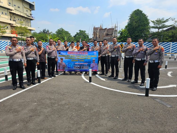 Tingkatkan Pelayanan, Tim Supervisi Ditlantas Polda Jateng Cek Lokasi Ujian Praktek SIM C