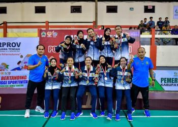 Sabet Medali Emas di Porprov Jateng 2023, Inilah Polwan Jepara