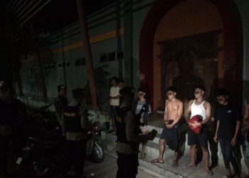 Asyik Pesta Miras, Polisi Ciduk Tujuh Pemuda
