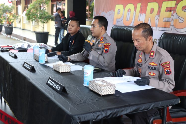 Kurang dari 10 Jam, Para Pelaku Dibekuk Satreskrim Polres Kendal