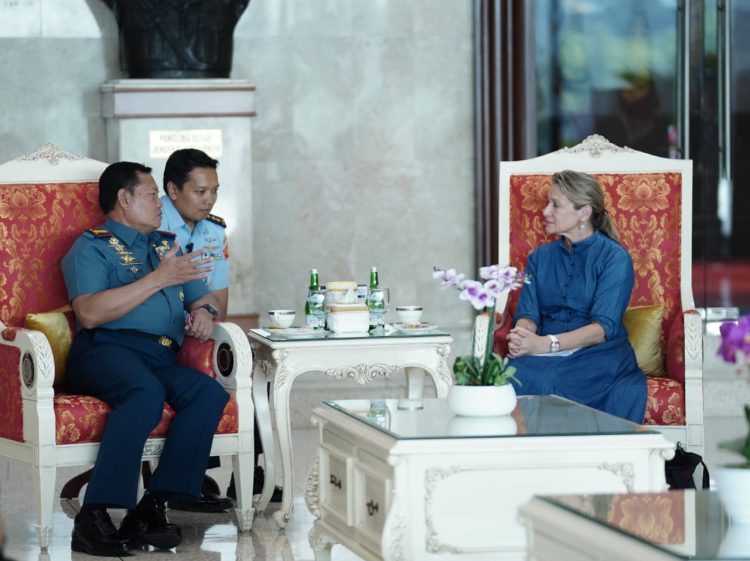 Panglima TNI Bahas Kerjasama Tehnis Bidang HAM