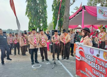 Kapolresta Pati : Nilai Pancasila dan Dasa Darma Pramuka