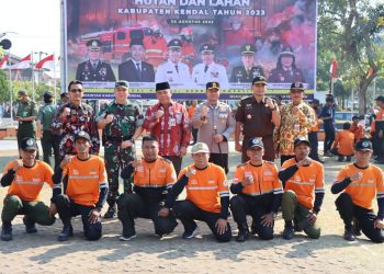 Apel Siaga Karhutla, Polres Kendal Tingkatkan Sinergitas dan Antisipasi Kebakaran Hutan