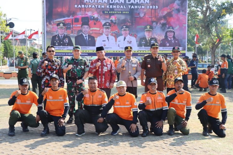 Apel Siaga Karhutla, Polres Kendal Tingkatkan Sinergitas dan Antisipasi Kebakaran Hutan