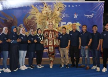 Lepas Peserta TFC, Ketua TP PKK Sampang Takjub Dengan Kreativitas Pemuda Tambelangan