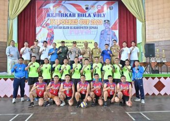 Turnamen Bola Voli Kapolres Jepara Cup 2023 Resmi Digelar