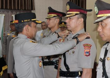 Serah Terima Jabatan, Kapolres Banjar Begini Harapan ke Anggota