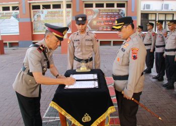 Tanggung Jawab Tugas Baru, Kapolres Kudus Ingatkan Personil Semua