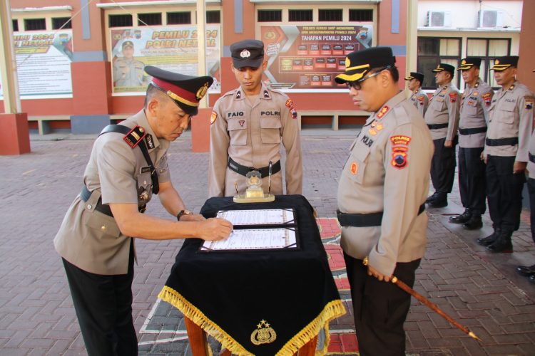 Tanggung Jawab Tugas Baru, Kapolres Kudus Ingatkan Personil Semua
