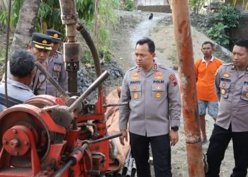 Atasi Krisis Air Bersih, Polres Jepara Buat Sumur Bor