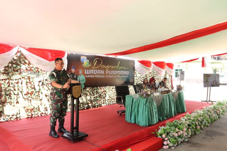 Pomdam XII/Tpr Terima Kunjungan Wadanpuspomad