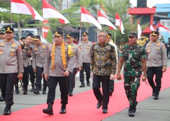 Kapolri Kunker di Satbrimob Polda Kalbar