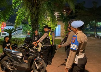 Antisipasi Kejahatan, Polres Tabanan Gencarkan Patroli Blue Light