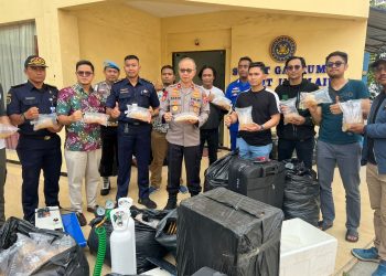 Ditpolair Baharkam Polri Berhasil Gagalkan Baby Lobste