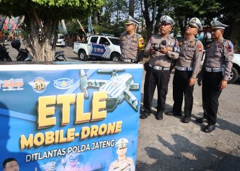 420 Pelanggar Lalulintas, Uji Coba Penggunaan E-TLE Berbasis Drone