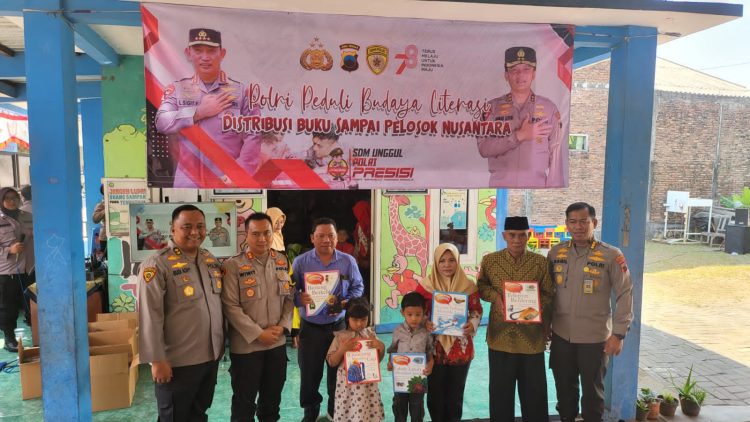 Karo SDM Polda Jateng Sebut 1.575 Buku Disalurkan ke PAUD dan TK