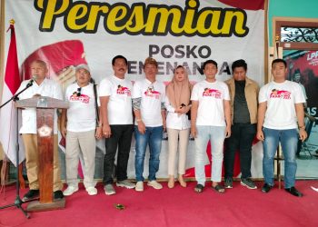 Bacaleg Dapil I, II, III,IV dan V Meriahkan Posko Pemenangan Prabowo Subianto Presiden RI 2024 – 2029