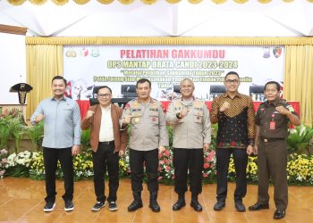 Pengamanan Pemilu, Kapolda Jateng Buka Pelatihan Penegakan Hukum Terpadu