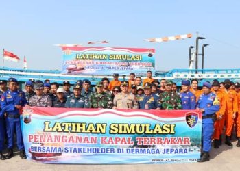 Polres Jepara Gelar Pelatihan Simulasi