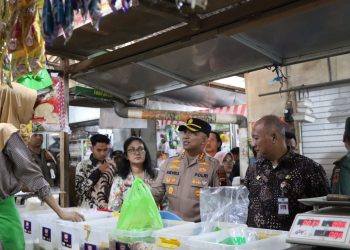 Harga Sembako di Pasar Stabil, Begini Harapan Kapolresta ke Para Pedagang