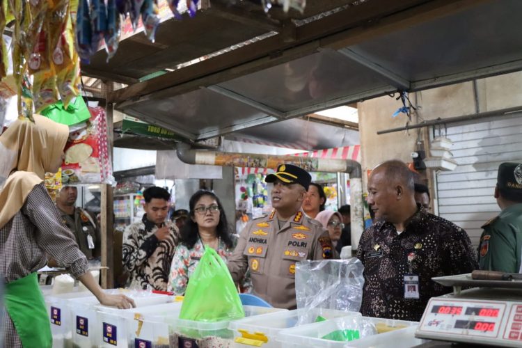 Harga Sembako di Pasar Stabil, Begini Harapan Kapolresta ke Para Pedagang