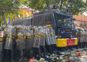 Latihan dan Simulasi Sispamkota, Kapolres Jepara Antisipasi Kerawanan
