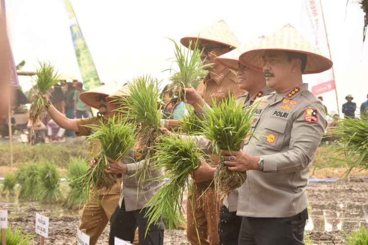 Momen Bersejarah, Wakapolri Sebut Perkuat Ketahanan Pangan