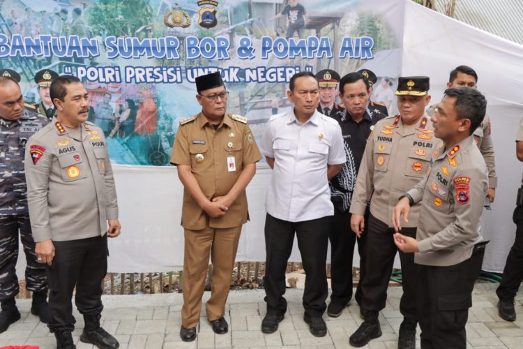Kebutuhan Air Terwujud, Wakapolri Sebut Kerja Nyata Polda Kalsel