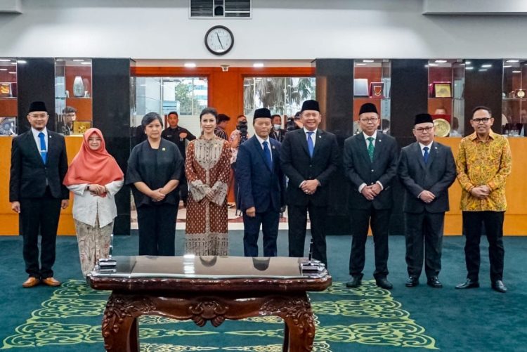 Ketua MPR RI Bamsoet Lantik PAW Anggota MPR dari Fraksi Nasdem dan PKS