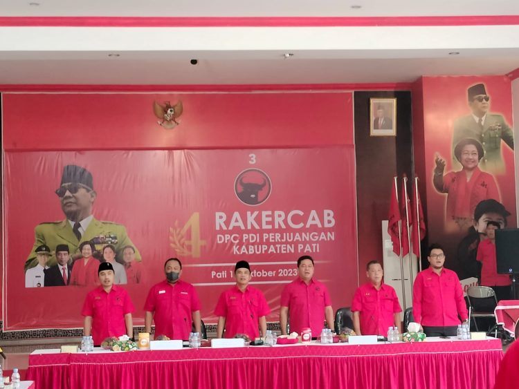 Rakercab Digelar, Ketua DPC PDI Perjuangan Sebut 2024 Kita Menang Mutlak