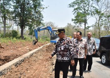 Pembangunan Wilayah Tlogowunggu Dicek Pj Bupati Pati