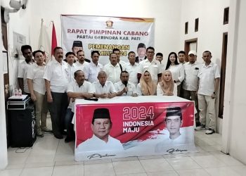 Gibran Jadi Cawapres RI Dampingi Prabowo Subianto, DPC Partai Gerindra Pati Sepakat