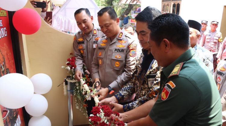 Renovasi Gedung Serbaguna, Kapolres Jepara Meresmikan