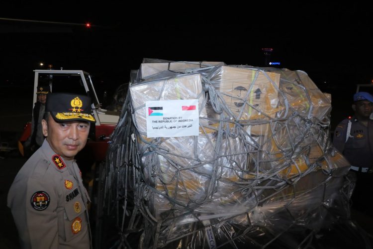 Polri dan Kementerian Kesehatan Kirim Bantuan ke Palestina