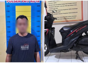 Pencuri Motor Pacar Sendiri, Polisi Amankan Barang Bukti