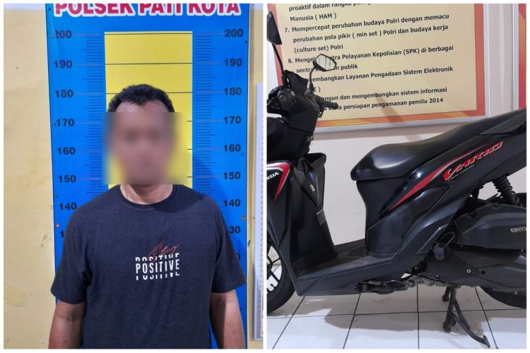 Pencuri Motor Pacar Sendiri, Polisi Amankan Barang Bukti