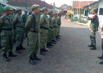 TNI – Polri Gelar Keterampilan Para Linmas