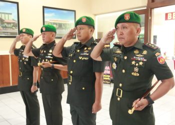 Sertijab Dua Dandim, Danrem 073/Mkt Sebut Pemimpin Harus Bijaksana