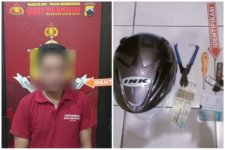 Curi Kotak Amal, Pelaku Berhasil Ditangkap