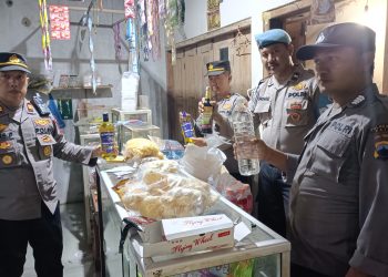 Jelang Nataru 2024, Polsek Tayu Gelar Operasi Miras