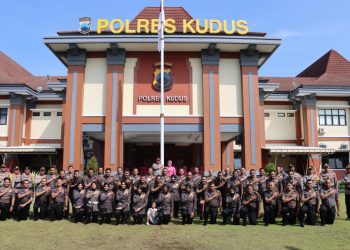 Kenaikan Pangkat Reguler, Kapolres Kudus sebut 48 Personil
