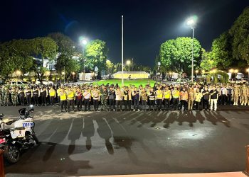 Rayakan Tahun Baru, Polres Kudus Aman dan Kondusif