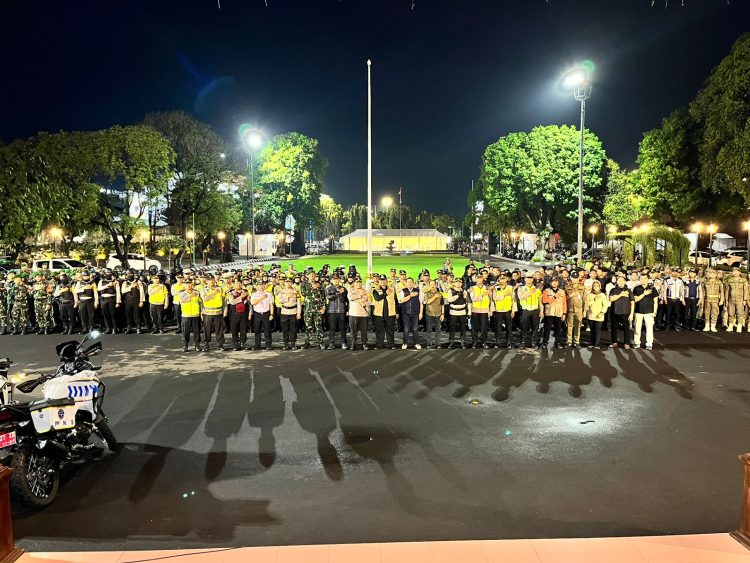 Rayakan Tahun Baru, Polres Kudus Aman dan Kondusif