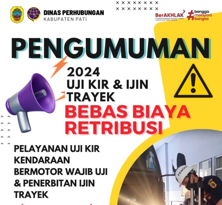 Pelayanan Bebas Biaya Retribusi Bagi Kendaraan