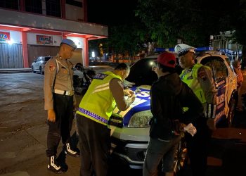 Sidak Knalpot Brong dan Bising, Polresta Pati Amankan Barang Bukti